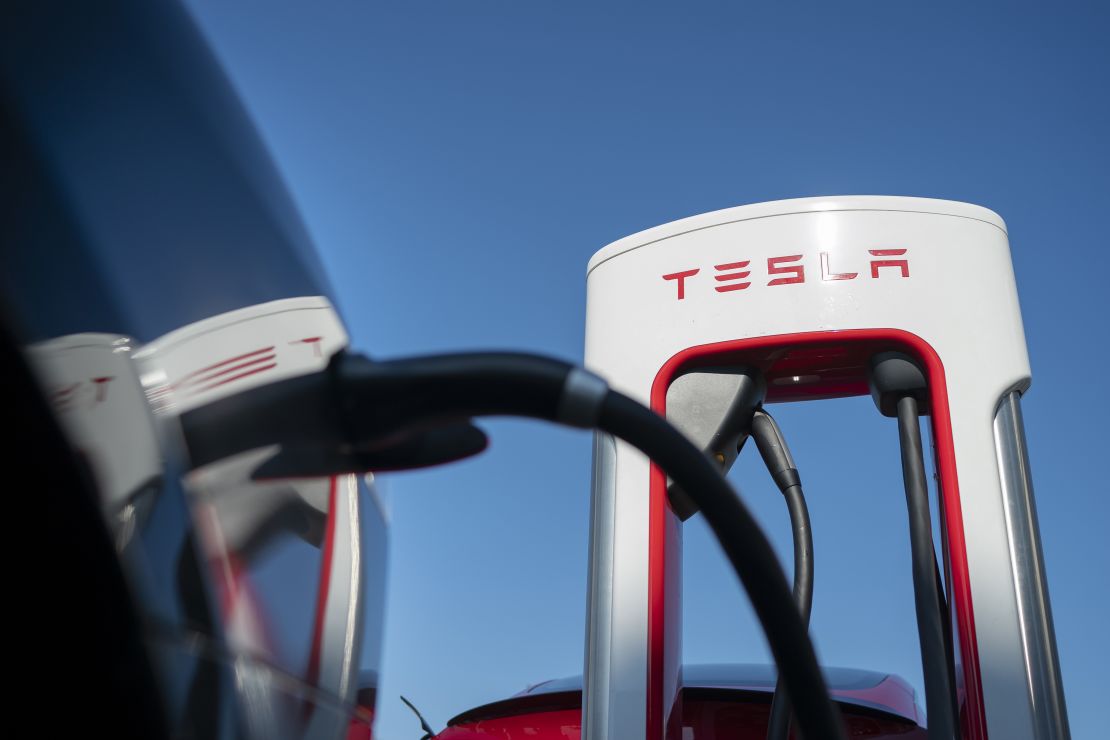 Tesla has used its network of fast chargers as a major selling point for its cars and SUVs.