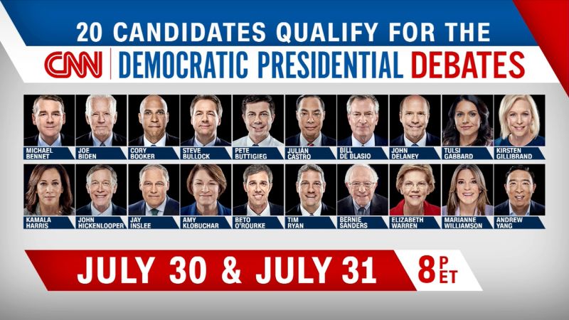 2024 Presidential Candidates Democratic Dania Electra   190717174548 Cnn Democratic Presidential Debate 