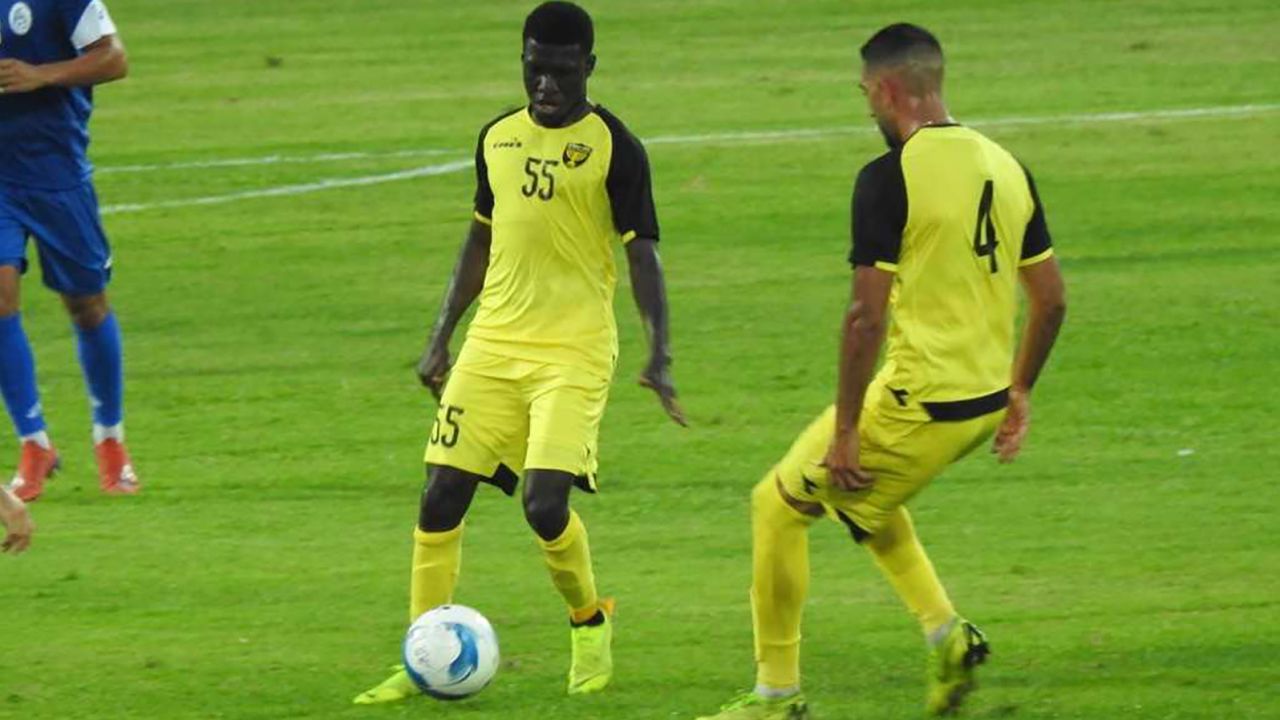 Ali Mohamed in action for his new club Beitar Jerusalem.