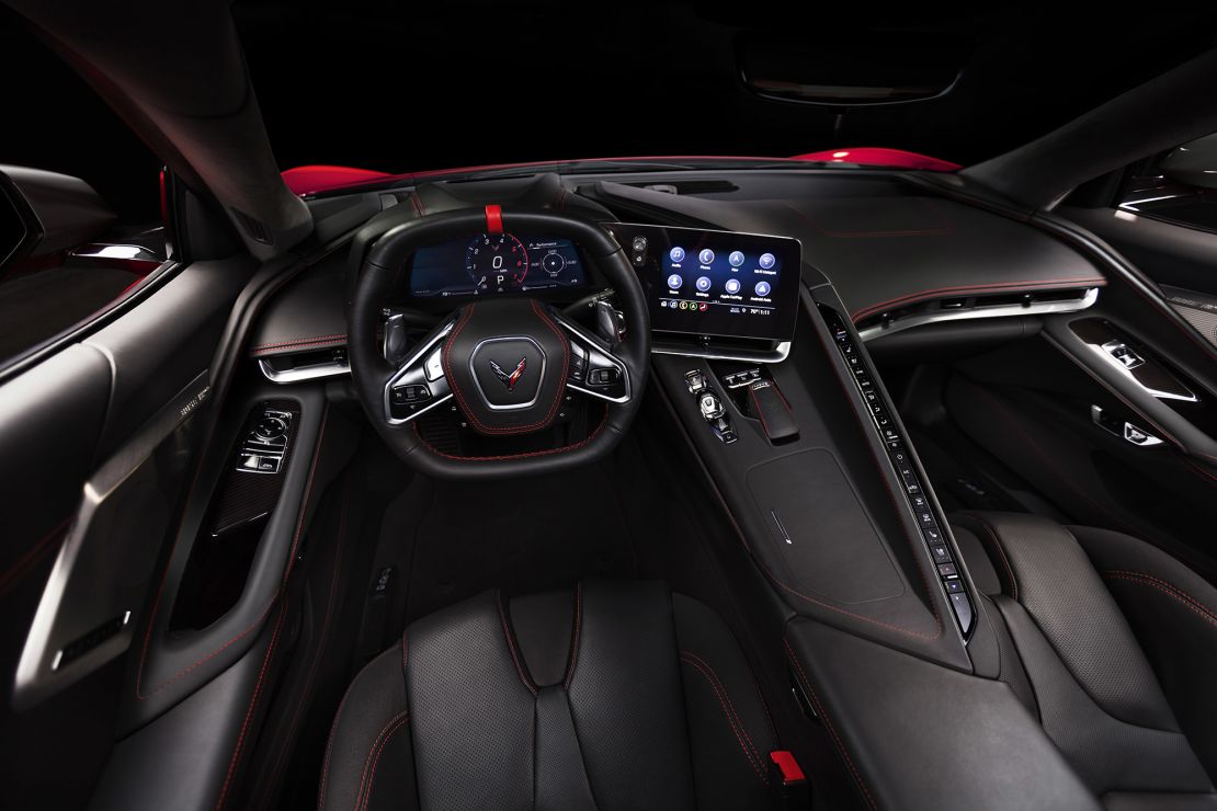 The new Corvette will not be available with a manual transmission, only an eight-speed automatic.