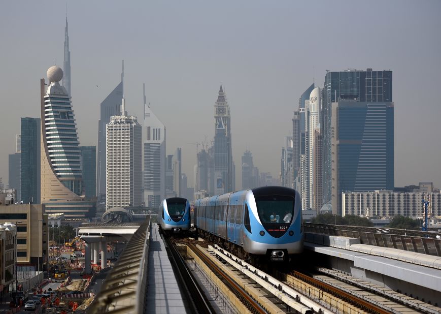 The Emirate was once considered near-impossible to navigate without a car, but that is changing. The Dubai Metro opened in September 2009, a driverless and fully automated service.