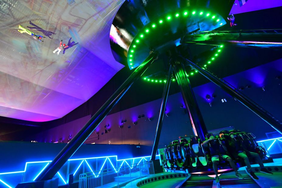 Dubai is on the frontline of virtual reality innovation. The VR Park at the Dubai Mall opened in March 2018. Its virtual experiences range from paragliding to exploring zombie-infested mazes.