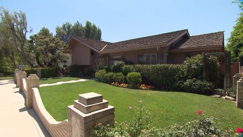 Exterior of the home used in establishing shots for 'The Brady Bunch'