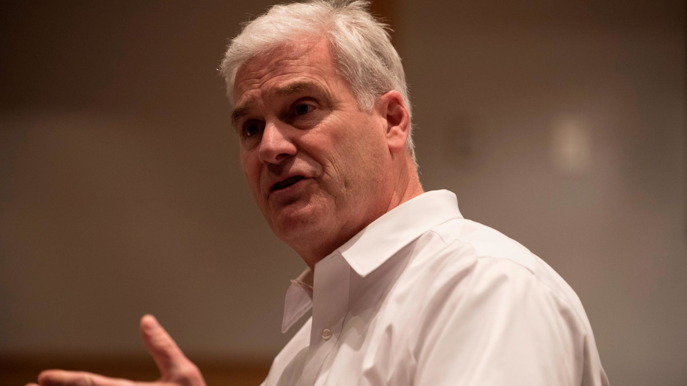 Rep. Tom Emmer, a Republican from Minnesota seen in here in 2017, is the chairman of the National Republican Congressional Committee.
