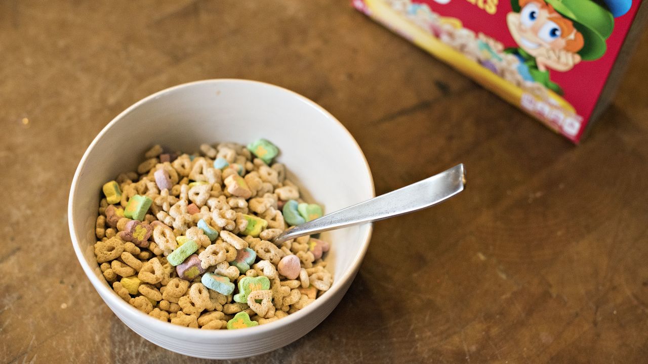 Lucky Charms is a favorite among kids. 