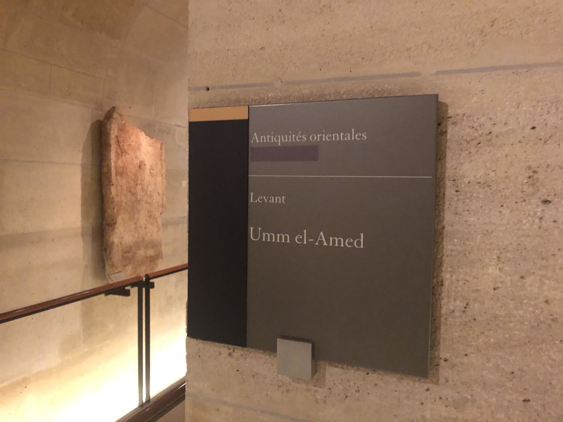 CNN reporters saw that tape had been used to cover the Sackler name on signs in the museum.