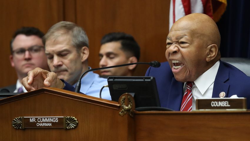WASHINGTON, DC - JULY 18:  Committee Chairman Rep. Elijah Cummings (D-MD) questions acting Homeland Security Secretary Kevin McAleenan while he testifies before the House Oversight and Reform Committee on July 18, 2019 in Washington, DC. The hearing is on "The Trump Administration's Child Separation Policy."  (Photo by Win McNamee/Getty Images)