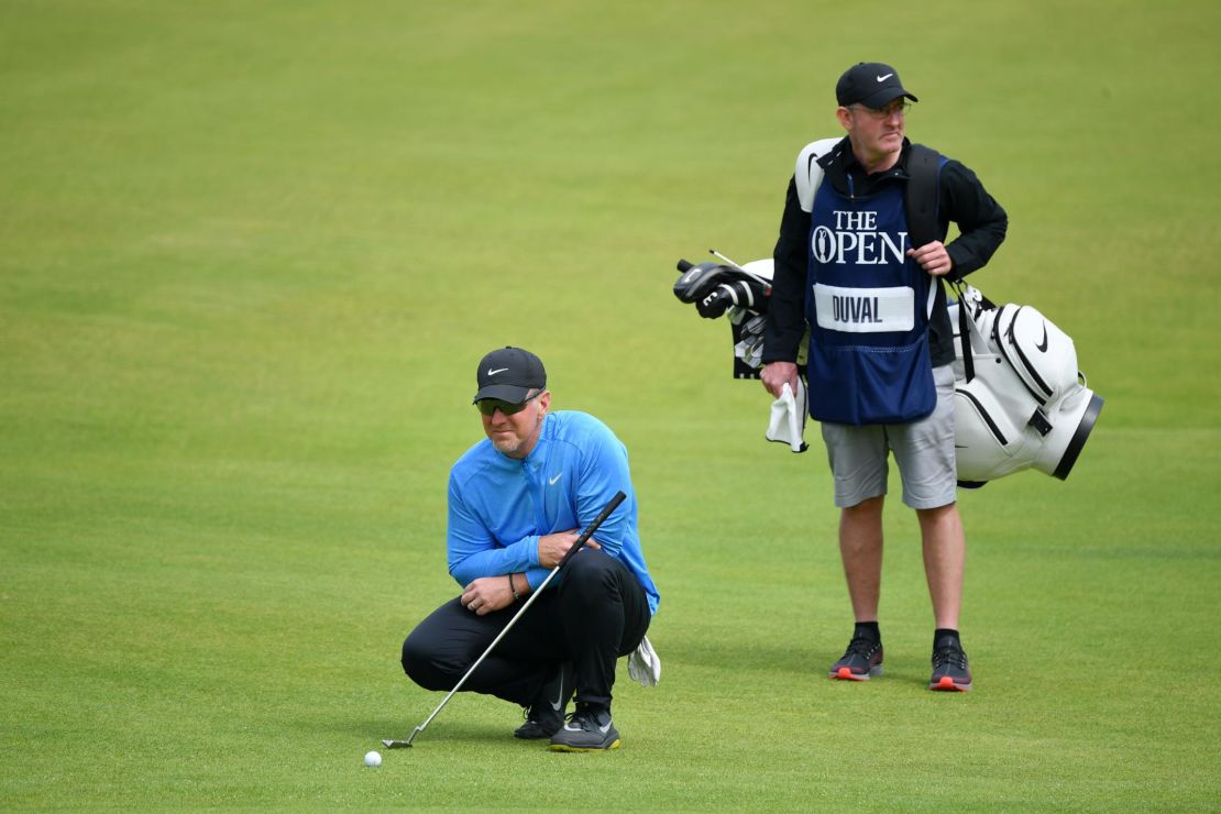 The 2001 champion scored 14 on a disastrous seventh hole. 