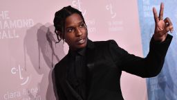 NEW YORK, NY - SEPTEMBER 13:  ASAP Rocky attends Rihanna's 4th Annual Diamond Ball benefitting The Clara Lionel Foundation at Cipriani Wall Street on September 13, 2018 in New York City.  (Photo by Dimitrios Kambouris/Getty Images for Diamond Ball)