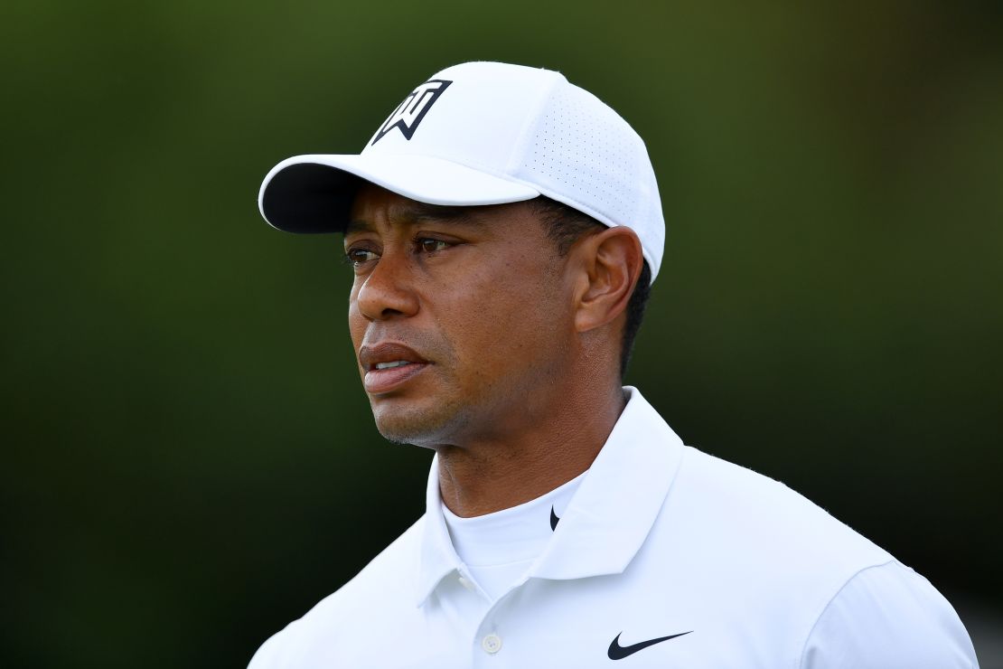 Woods carded rounds of 78, 70 at Royal Portrush.