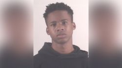 Booking photo of 19-year-old rapper Taymor McIntyre, known as "Tay-K", who was found guilty of one count of murder on Friday for his part in a home invasion robbery that left a 21-year-old dead.