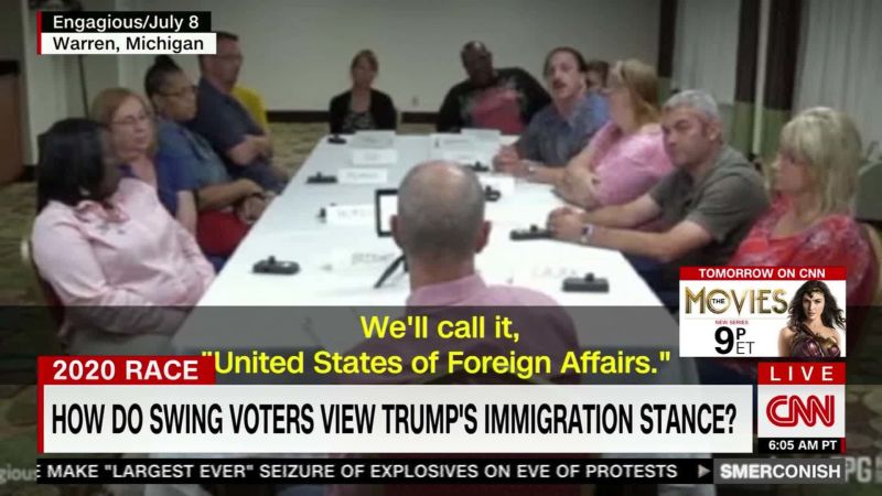 How Do Swing Voters View Trump's Anti-immigration Stance? | CNN