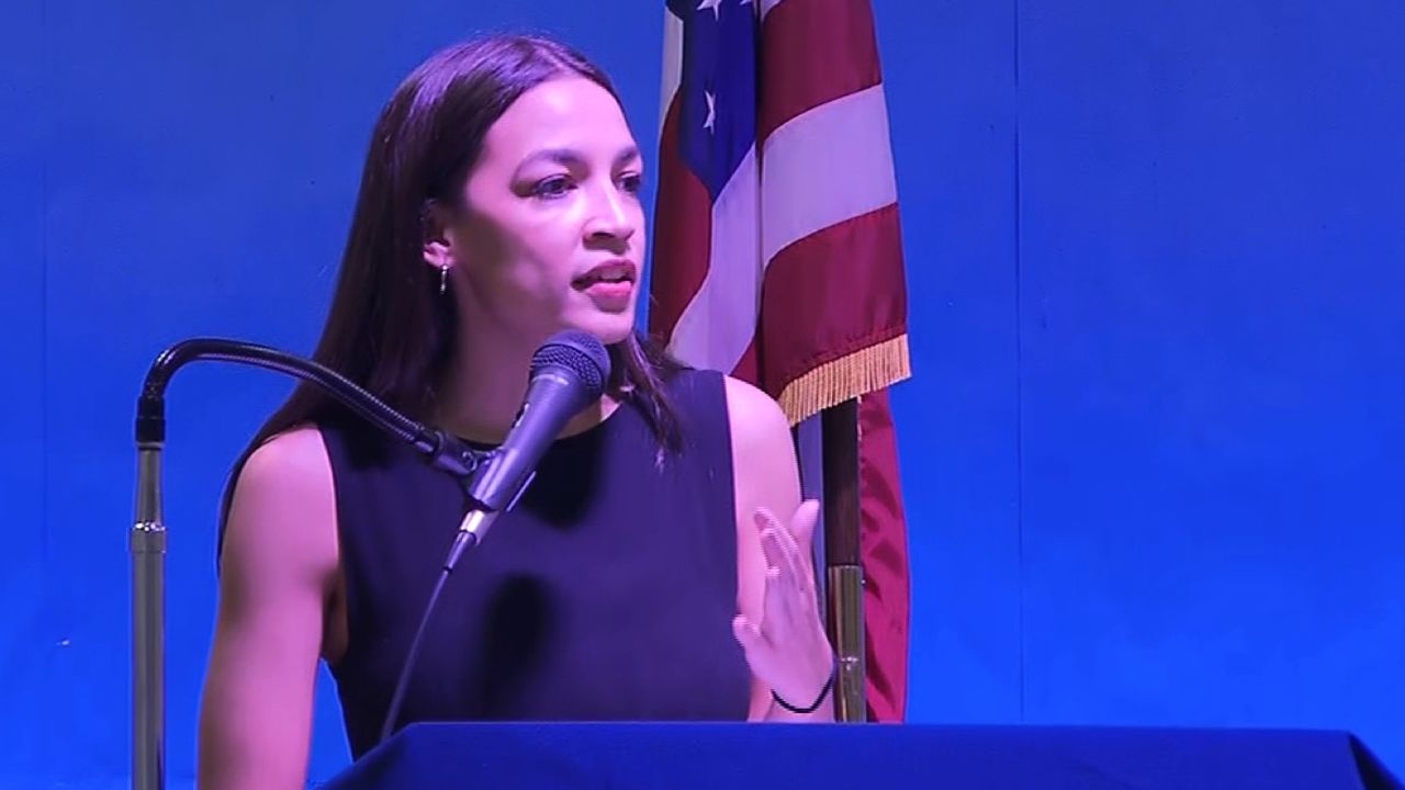Ocasio-Cortez slams Trump immigration policy in town hall