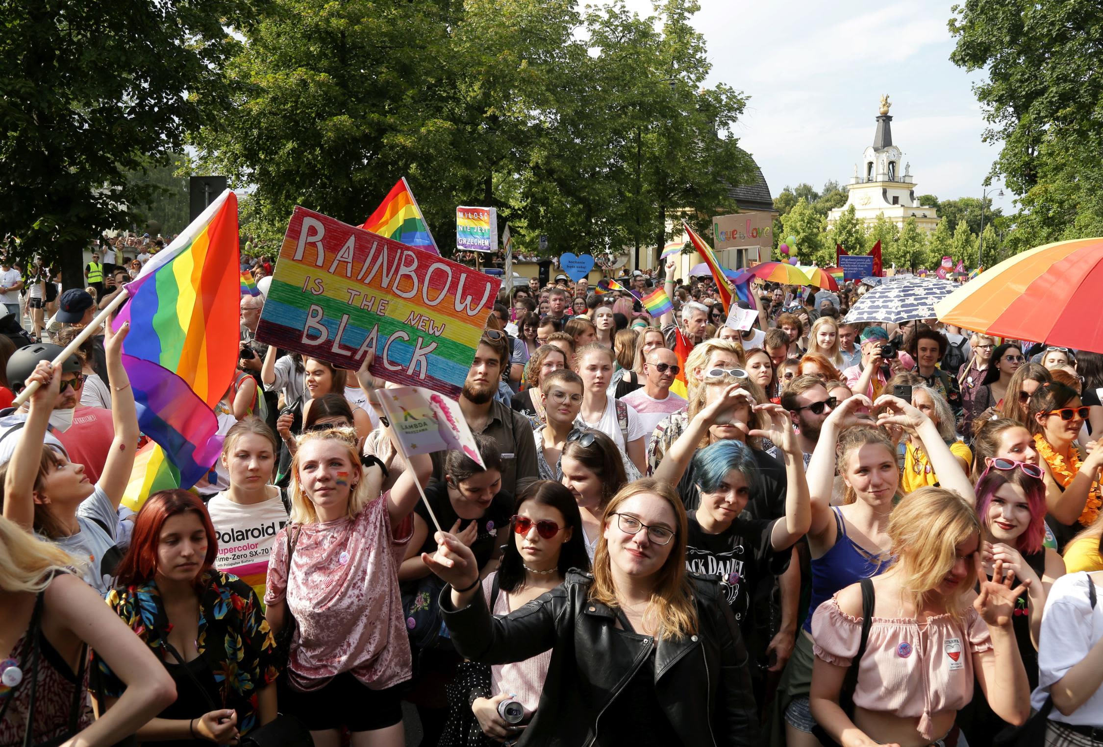 Polish city holds first LGBTQ pride parade despite far-right violence