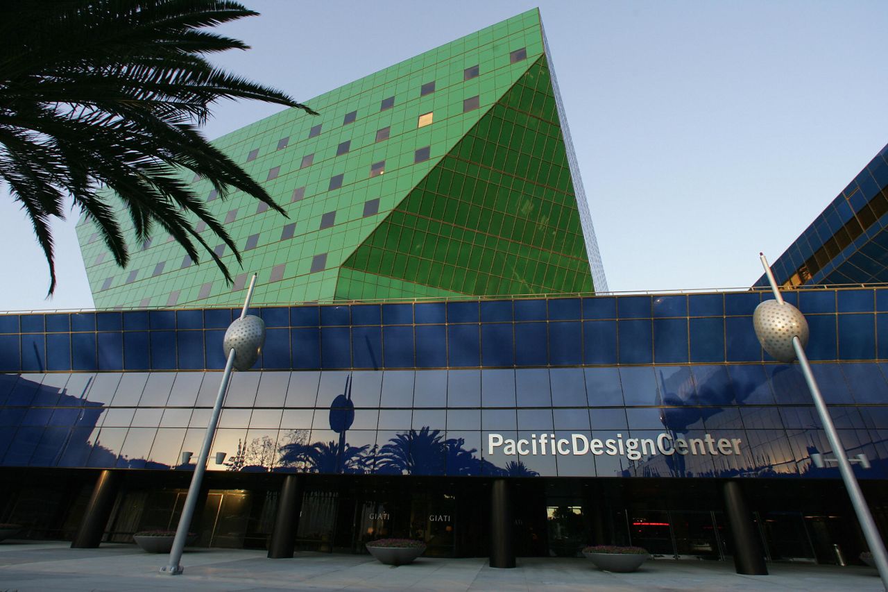 The Pacific Design Center in California opened in 1975, but is still viewed as an example of cutting-edge architecture.