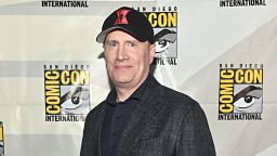 President of Marvel Studios Kevin Feige at the San Diego Comic-Con International 2019 Marvel Studios Panel in Hall H on July 20, 2019 in San Diego, California. (Photo by Alberto E. Rodriguez/Getty Images for Disney)
