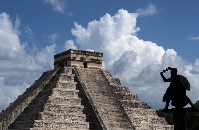 <strong>Chichen Itza (Mexico):</strong>  Our photo tour of the New Seven Wonders of the World begins in the New World. This is a general view of El Castillo pyramid, probably the most recognizable structure at this amazing Mayan city. Click through the gallery for the other six wonders: