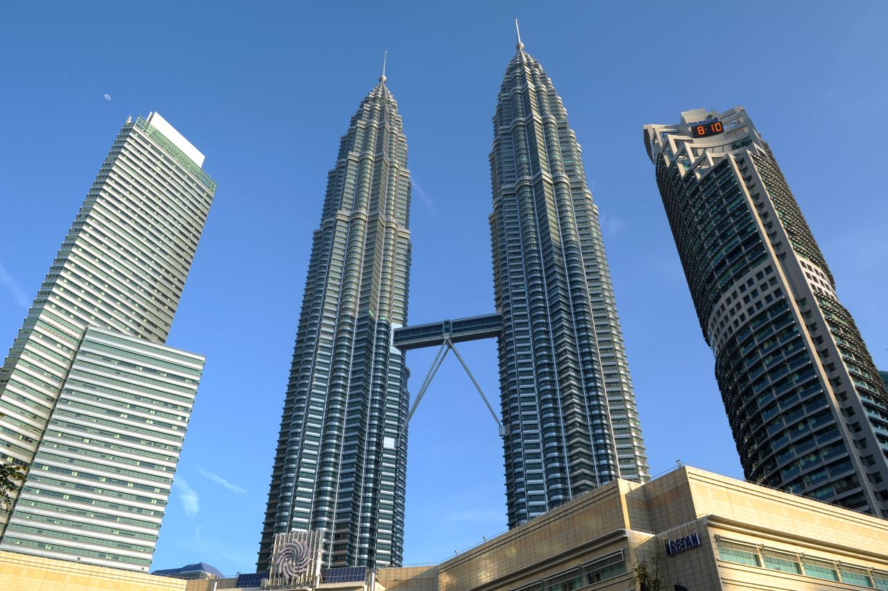 Cesar Pelli won the Aga Khan Award for Architecture for designing the Petronas Towers in Kuala Lumpur, Malaysia.