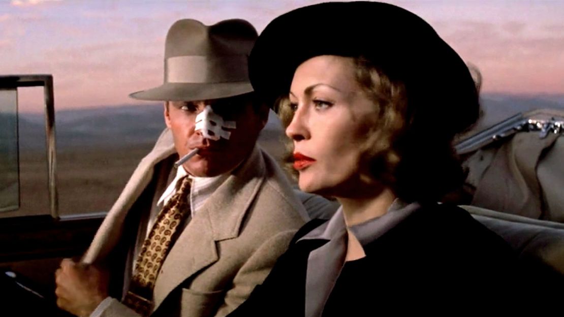 Jack Nicholson and Faye Dunaway in 'Chinatown'