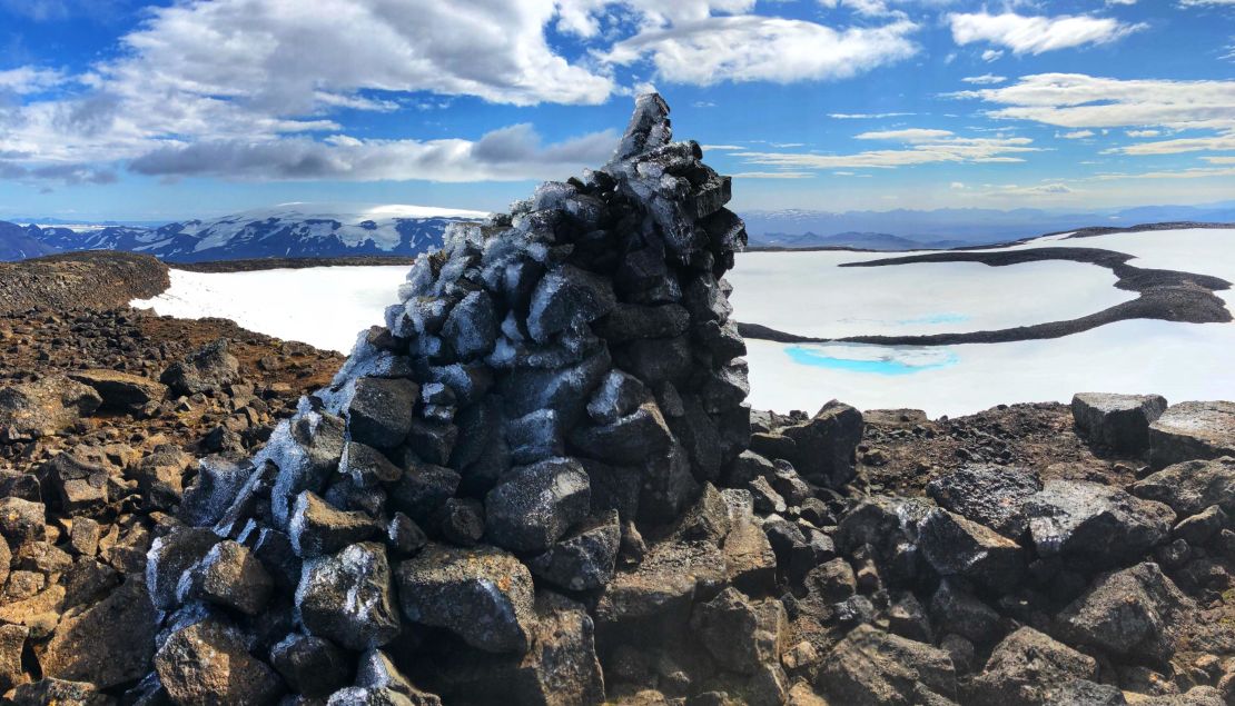 Okjökull is Iceland's first glacier to melt due to climate change. 