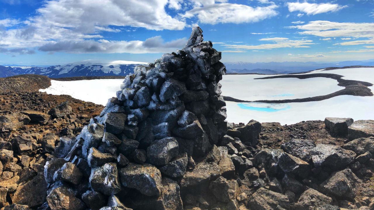 Okjökull is Iceland's first glacier to melt due to climate change. 