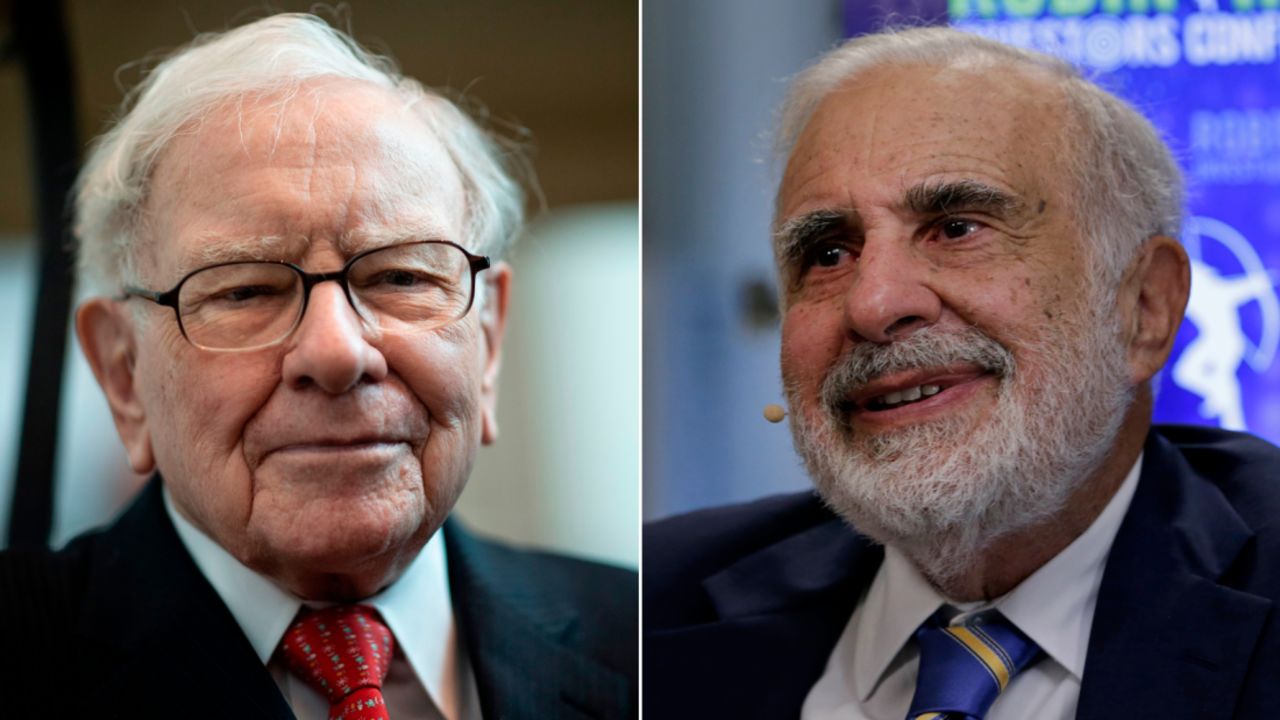 buffet icahn split