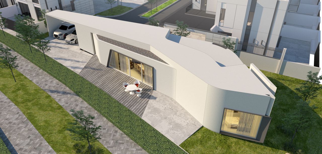 Emaar Properties has released an illustration of how its first 3D-printed house will look after announcing the project at its Arabian Ranches III complex in Dubai.