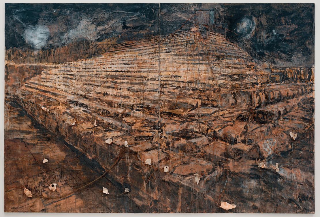 "Osiris and Isis" (1985-1987) by Anslem Kiefer.
