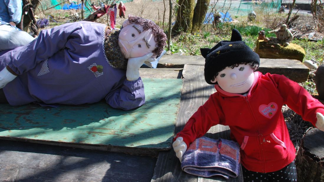 <strong>Japan's 'Valley of Dolls': </strong>In the Japanese village of Nagoro, life-size scarecrows outnumber the human residents ten-to-one. 