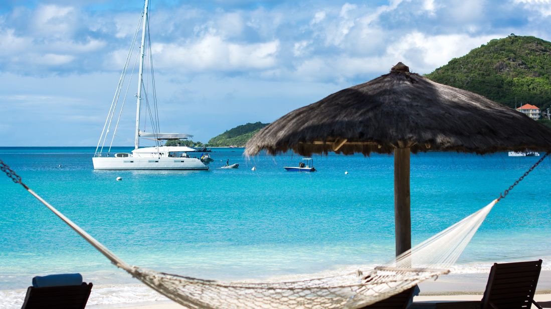 <strong>Beautiful beaches:</strong> Daydreamy beaches are part of Canouan's allure. The small island in St. Vincent and the Grenadines offers the ultimate luxury escape.