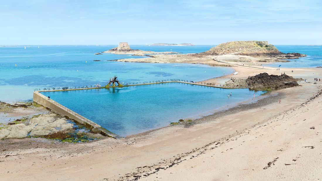 <strong>Plage de Bon Secours, Saint-Malo, France: </strong>This 1930s pool offers perfect, calm swimming conditions for those not so keen on making the long trek down to the shoreline at low tide. 