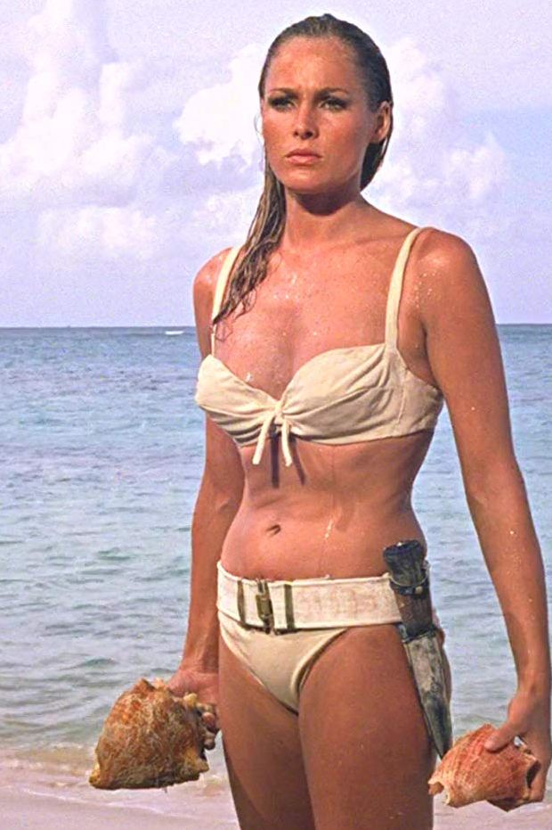 dramatic cliff Sinewi Ursula Andress' white 'Dr. No' bikini could fetch $500K at auction | CNN