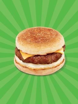 Dunkin's Beyond Meat breakfast sandwich