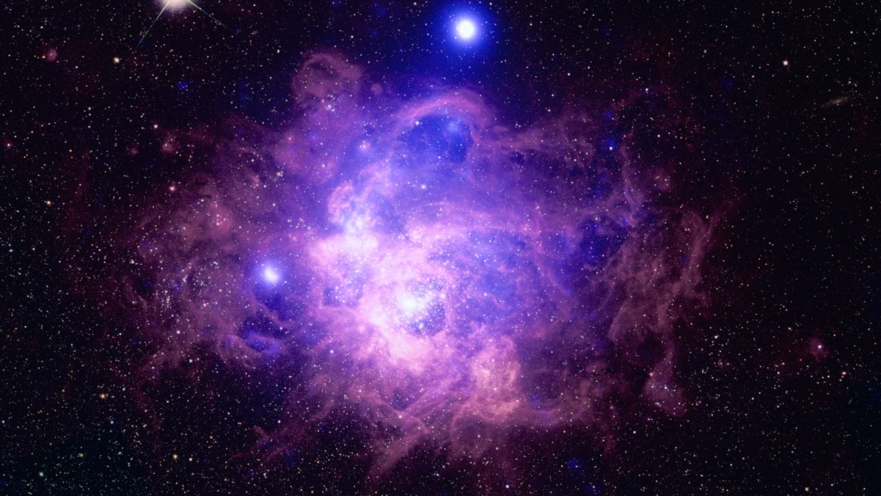 The Messier 33 galaxy has a star-forming region, known as NGC 604, full of 200 hot and young massive stars.