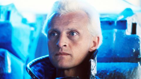 Hauer as the villian in "Blade Runner."