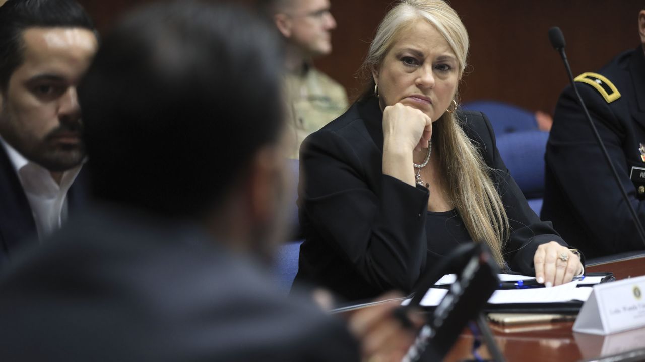 Puerto Rico Secretary of Justice Wanda Vazquez Garced is next in line to the governorship if Governor Ricardo Rosselló leaves office.