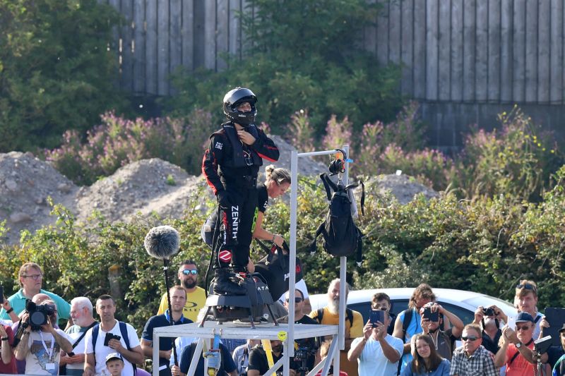 Frenchman crashes trying to hoverboard across the English Channel