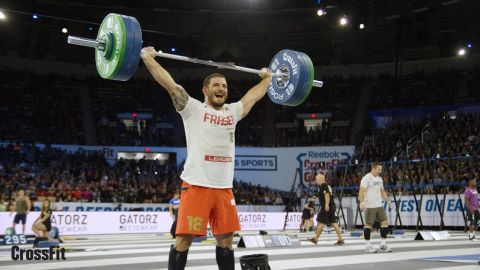 Mat Fraser has won four men's individual CrossFit Games titles.