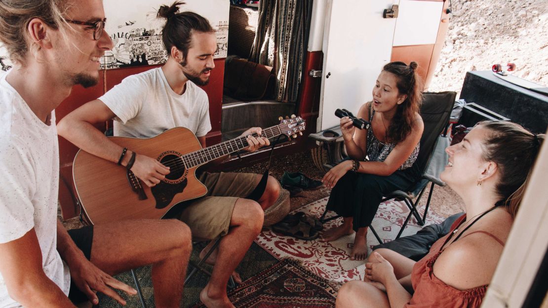 Calum Creasey and Lauren Smith are British Van Lifers who also have an enviable lifestyle.