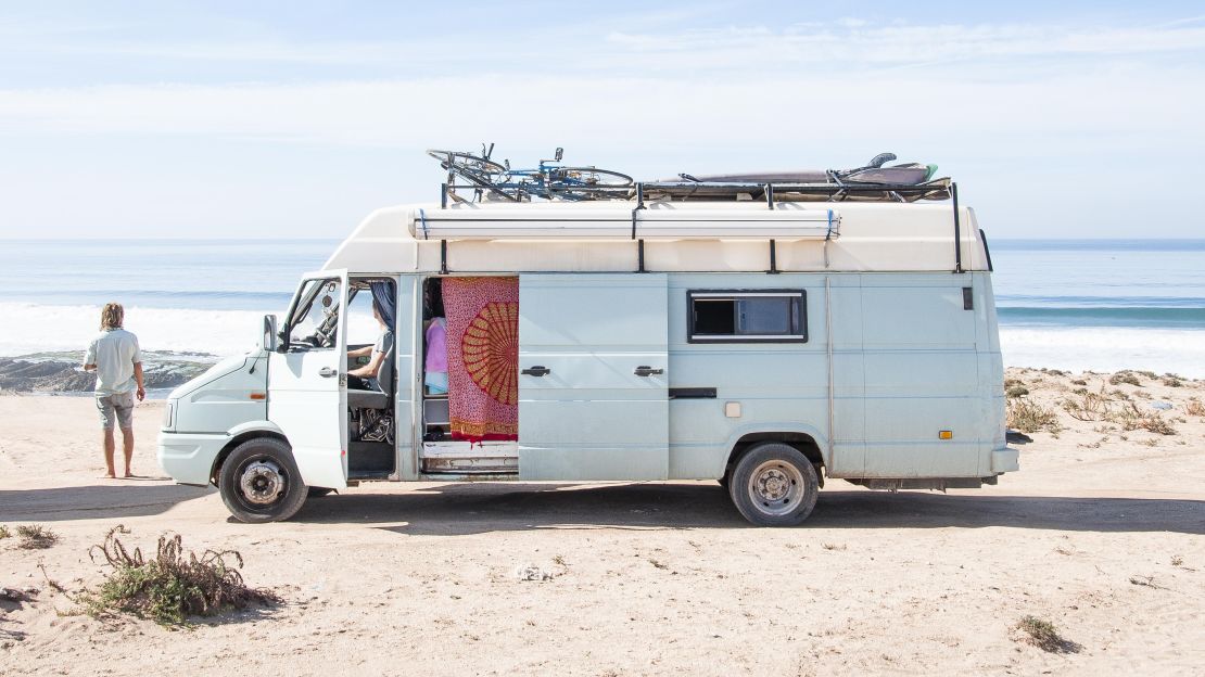Traveling around the world in a camper van sounds pretty idyllic.