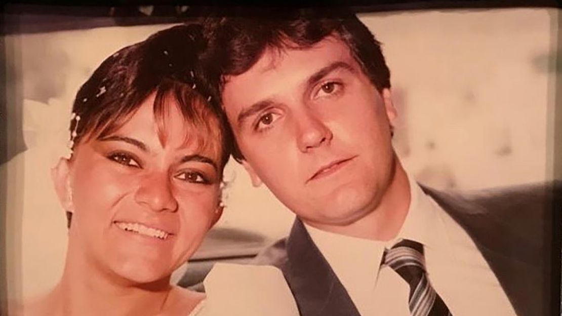 Tomeu and Dennysse Vadell on their wedding day, February 1986, in Caracas, Venezuela.