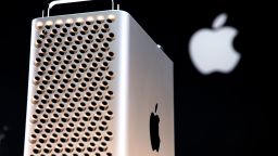 Apple's new Mac Pro sits on display in the showroom during Apple's Worldwide Developer Conference (WWDC) in San Jose, California on June 3, 2019. (Photo by Brittany Hosea-Small / AFP)        (Photo credit should read BRITTANY HOSEA-SMALL/AFP/Getty Images)
