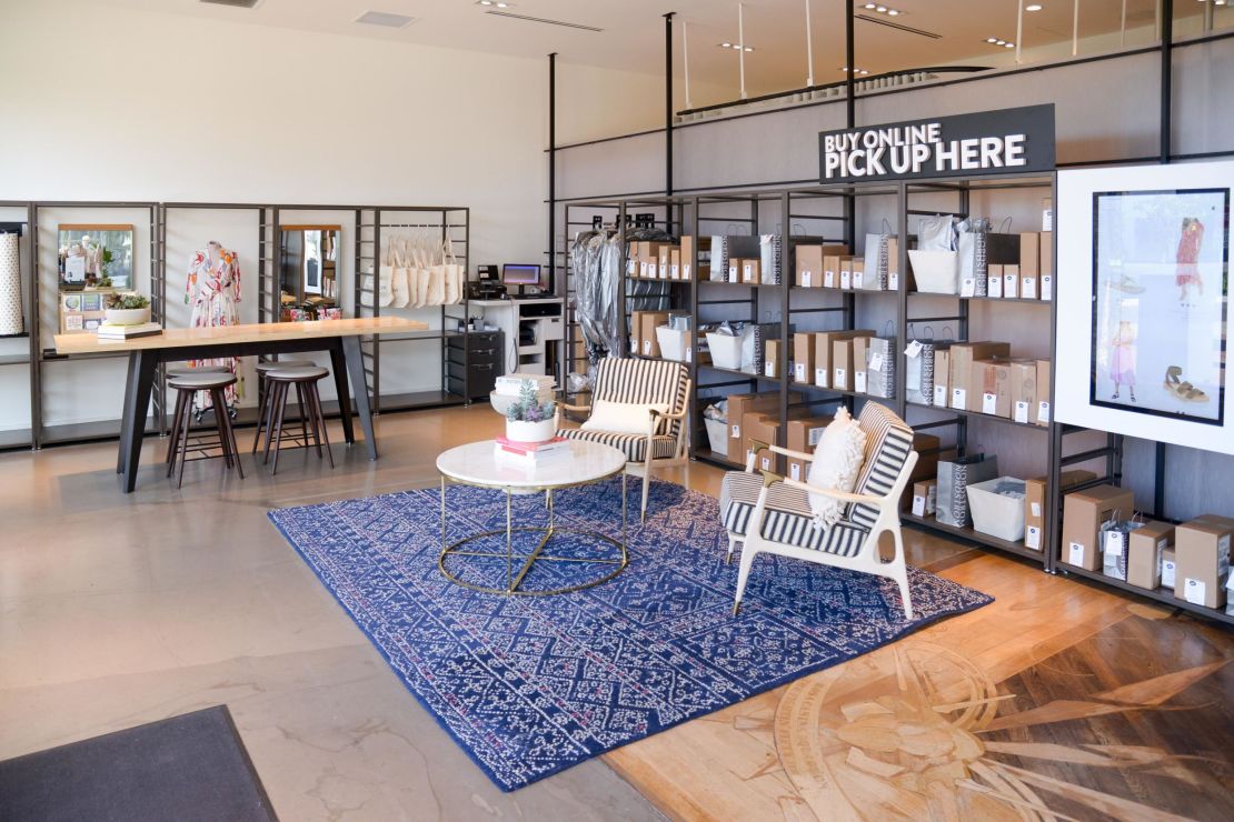 Nordstrom Local in Melrose doesn't carry inventory. Nordstrom has three Local stores in Los Angeles and is slated to open its first two in New York City in September.