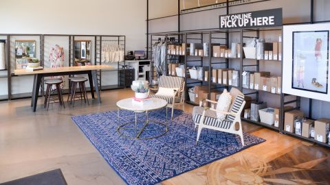 Nordstrom Local in Melrose doesn't carry inventory. Nordstrom has three Local stores in Los Angeles and is slated to open its first two in New York City in September. 