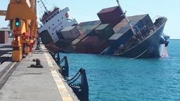 iranian cargo ship sunk