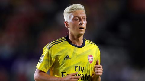 Mesut Ozil plays for English Premier League club Arsenal.