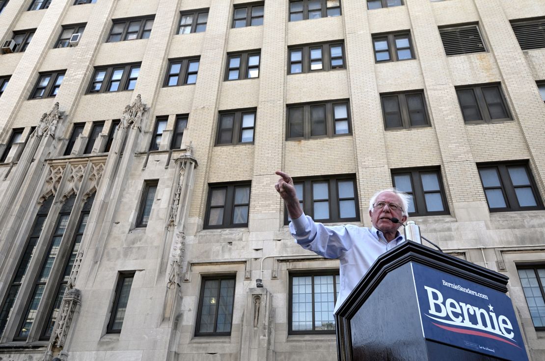 Senator Bernie Sanders held a rally at Hahnemann Hospital in early July, promising to introduce legislation that would create a $20 billion fund to help local governments purchase hospitals in financial distress.