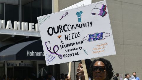If the Hahnemann bankruptcy goes through as planned, advocates worry other private equity firms may try a similar strategy with struggling hospitals throughout the US.