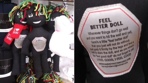 One Dollar Zone said it immediately pulled controversial black rag dolls from  store shelves after customers voiced concerns about them.
