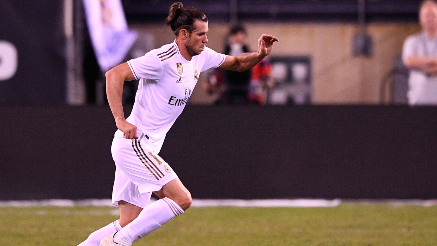 Real Madrid's Welsh forward, Gareth Bale, came on as a substitute against Atletico. 